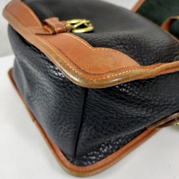 Dooney &  Bourke Vintage Black AWL Surrey Crossbody Bag - Picture 13 of 13